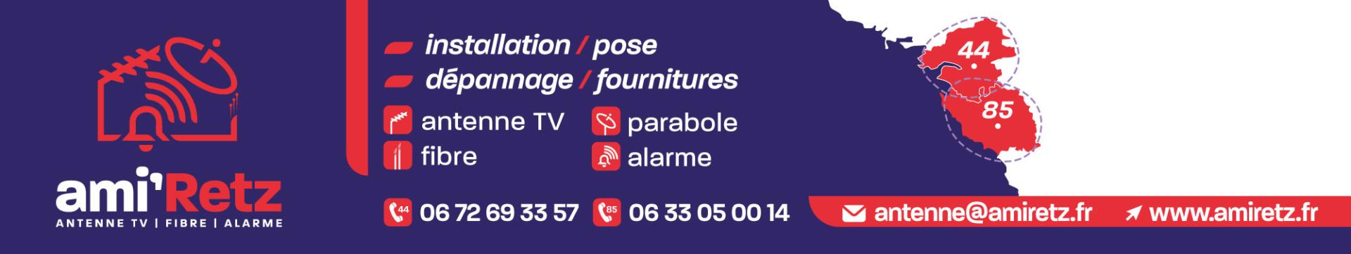 Amiretz - Installation et dépannage - Antenne - Internet - Vidéo surveillance - Alarme