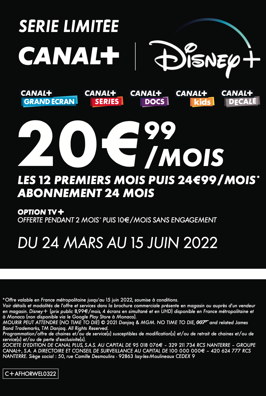 Offre Canal +